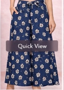 Blue Print Palazzo