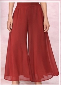 Bold Red Palazzo Pants